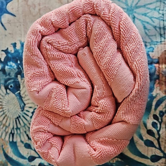 Spell & The Gypsy Collective Seashell Towel Pink - Picture 3 of 7